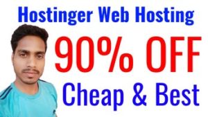Read more about the article Hostinger 90% OFF Affordable & Fastest Web Hosting in India